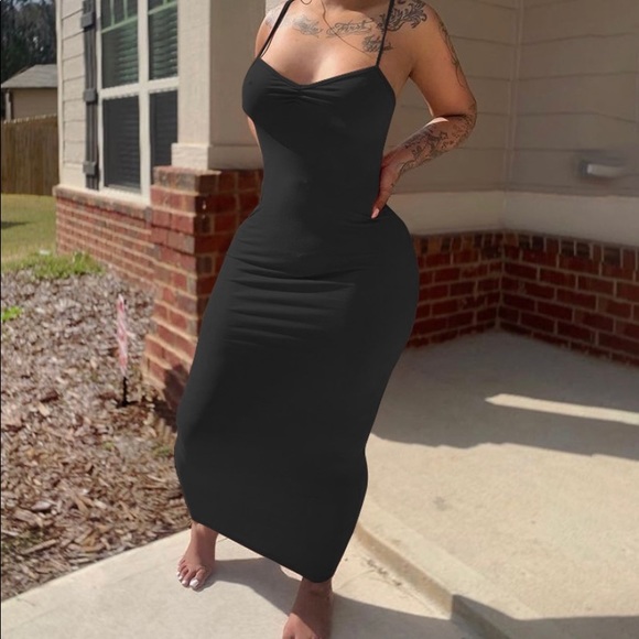 Sleeveless maxi dress - Picture 3 of 3